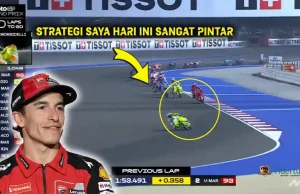 Marc Marquez : Strategi Saya Hari Ini Sangat Pintar, Biarkan Morbidelli Ngacir Duluan Habiskan Ban! Marc Marquez - Strategi Saya Hari Ini Sangat Pintar