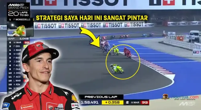 Marc Marquez - Strategi Saya Hari Ini Sangat Pintar Marc Marquez - Strategi Saya Hari Ini Sangat Pintar