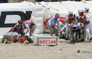 Miguel Oliveira yakin Air Bag di Baju Balapnya Justru Memperburuk Cedera Terbarunya Miguel Oliveira - Crash