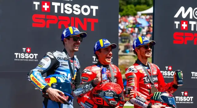 Podium Sprint MotoGP Jerez Spanyol 2025 Podium Sprint MotoGP Jerez Spanyol 2025