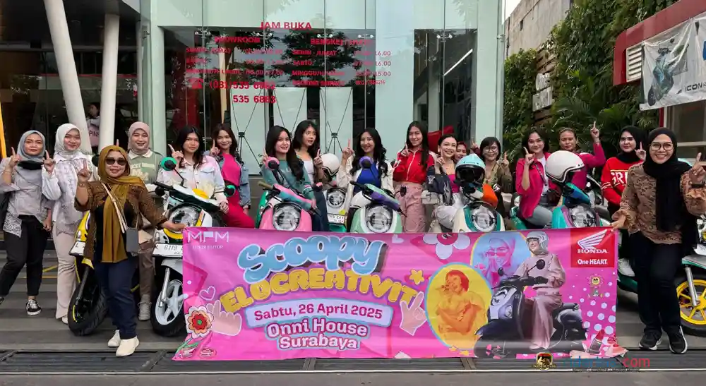 Scoopy Velocreativity Tampil di Surabaya: Kartini Muda Menunjukkan Gaya Stylish, Edukatif, dan Berwarna 1 Scoopy Velocreativity Tampil di Surabaya