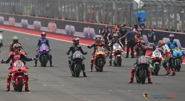 Start MotoGP Amerika 2025 - Kacau