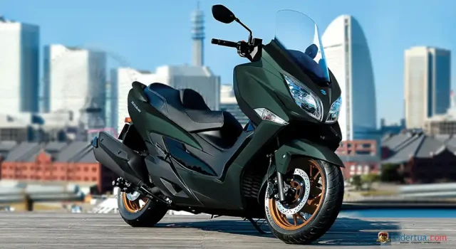 Suzuki Burgman 400 Harga Rp 153 Jutaan, Suzuki Burgman 400 2025 Meluncur dengan Penyegaran