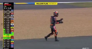 Brad Binder - Crash