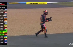Brad Binder - Crash