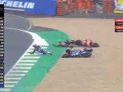 Brad Binder - Fabio Quartararo Crash