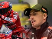 Fabio Di Giannantonio Tantang Marquez: Aku Ingin Bertarung Dengannya di Lintasan Fabio di Giannantonio - Marc Marquez