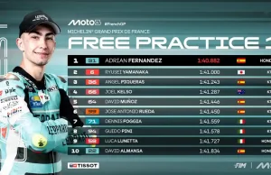 Hasil FP1 Moto3 Prancis 2025