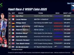 Hasil Race 2 WSSP Ceko 2025