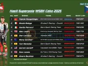 Hasil Superpole WSBK Ceko 2025