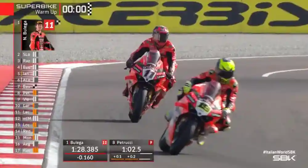 Hasil Warm Up WSBK Italia 2025: Bulega Tercepat! 1 Hasil Warm Up WSBK Italia 2025