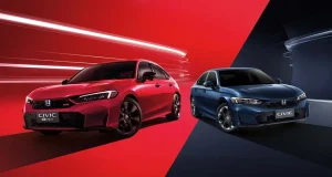 Mobil sedan Honda Civic RS eHEV 2025 CarGuide PH