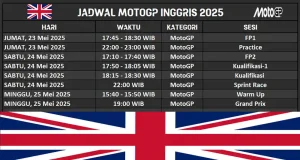 JADWAL MOTOGP INGGRIS 2025