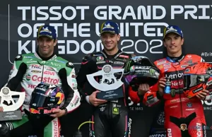 Lorenzo Savadori : Kemenangan Marco Bezzecchi dan Aprilia Bukan Suatu Kebetulan Johann Zarco - Marco Bezzecchi - Marc Marquez