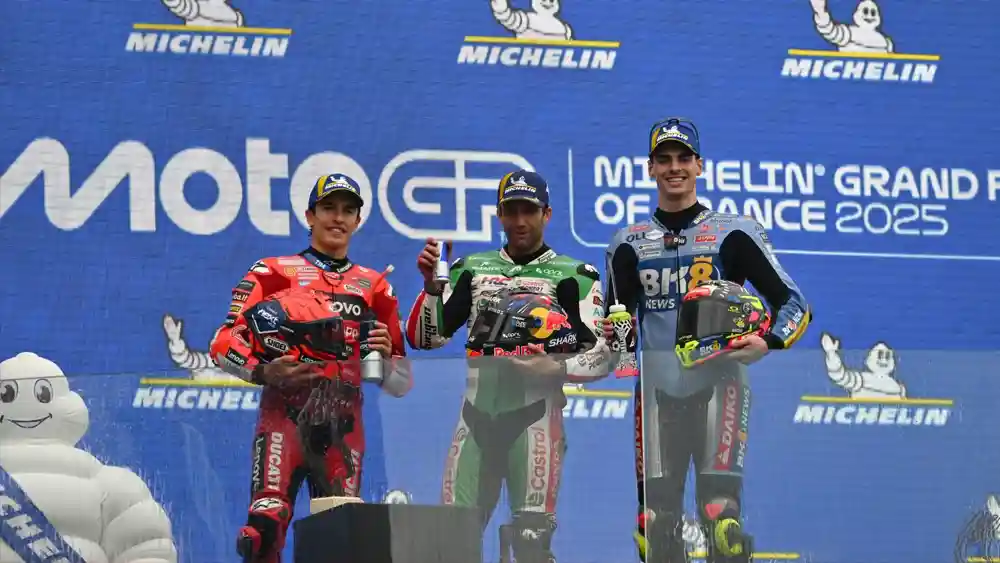 Klasemen Pembalap Usai Race MotoGP Prancis 2025 1 Klasemen Pembalap Usai Race MotoGP Prancis 2025 - Podium MotoGP Prancis