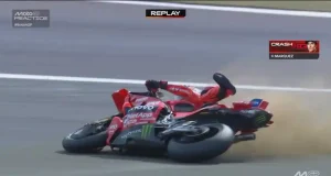 Marc Marquez Crash