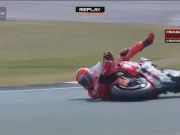 Marc Marquez : Saya Kesulitan Hari Ini Melebihi Qatar Tapi Tahu Penyebabnya Marc Marquez Crash