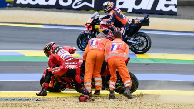 Pecco Bagnaia Crash GP Le Mans Pecco Bagnaia Crash GP Le Mans