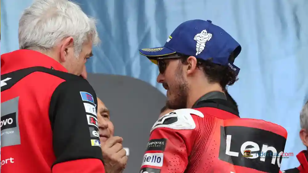 Gigi Dall'Igna : Pecco Bagnaia P4 di MotoGP Brno, Akhir Pekan Terbaiknya Musim Ini 1 Pecco Bagnaia - Gigi Dall'Igna