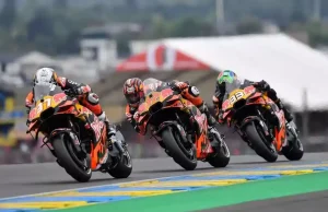 Pedro Acosta - Maverick Vinales - Brad Binder - KTM MotoGP
