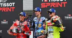 Podium Sprint MotoGP Inggris 2025 - Silverstone