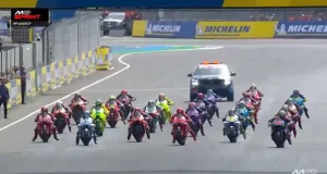 Start Sprint Race MotoGP Prancis 2025