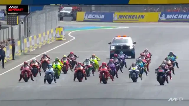 Start Sprint Race MotoGP Prancis 2025 Start Sprint Race MotoGP Prancis 2025