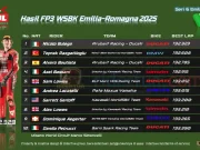 Hasil FP3 WSBK Emilia-Romagna 2025