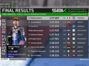 Hasil Free Practice WSSP Emilia-Romagna 2025