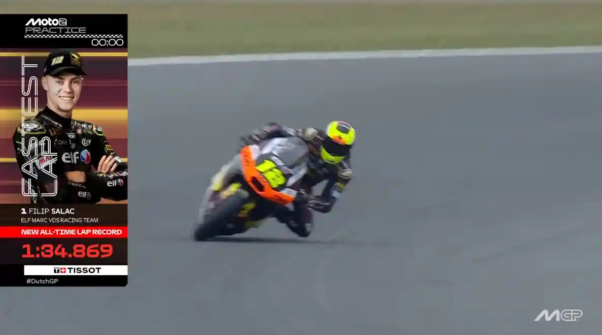 Hasil Practice Moto2 Belanda 2025 1 Hasil Practice Moto2 Belanda 2025