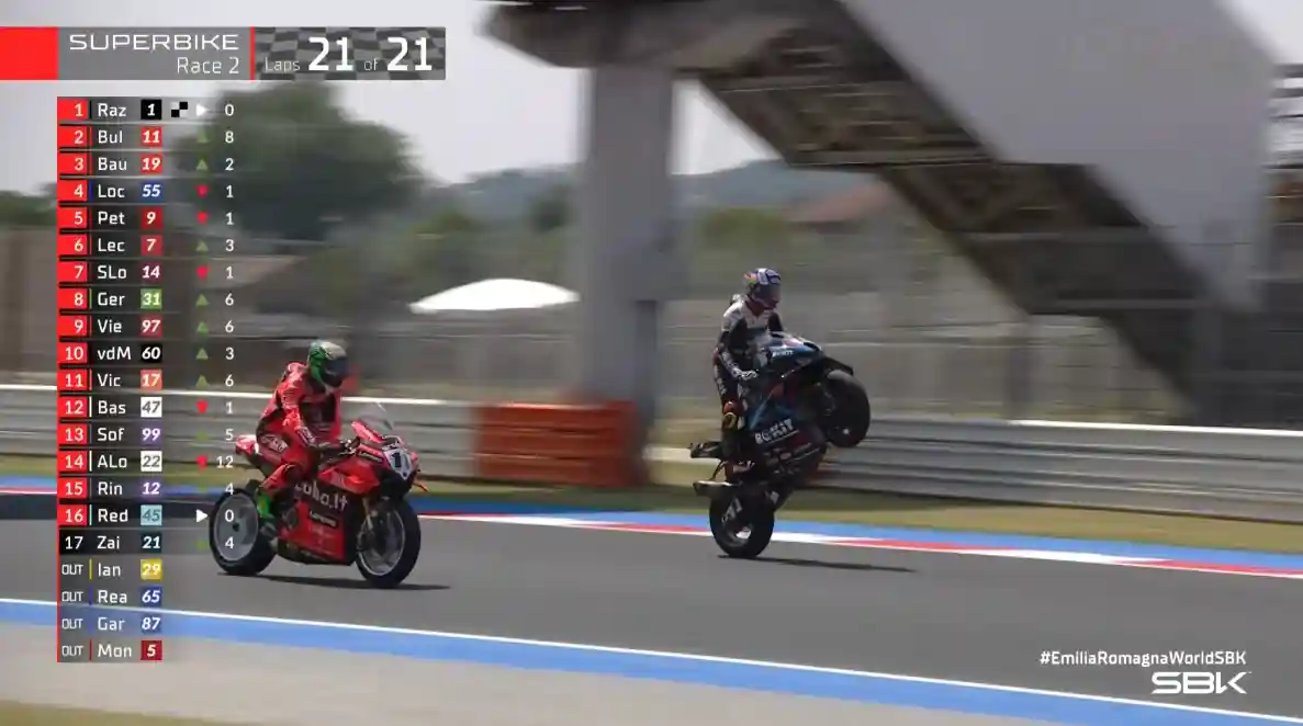 Hasil Race 2 WSBK Emilia-Romagna 2025: Toprak Razgatlioglu Menang dan Sapu Bersih! 1 Hasil Race 2 WSBK Emilia-Romagna 2025