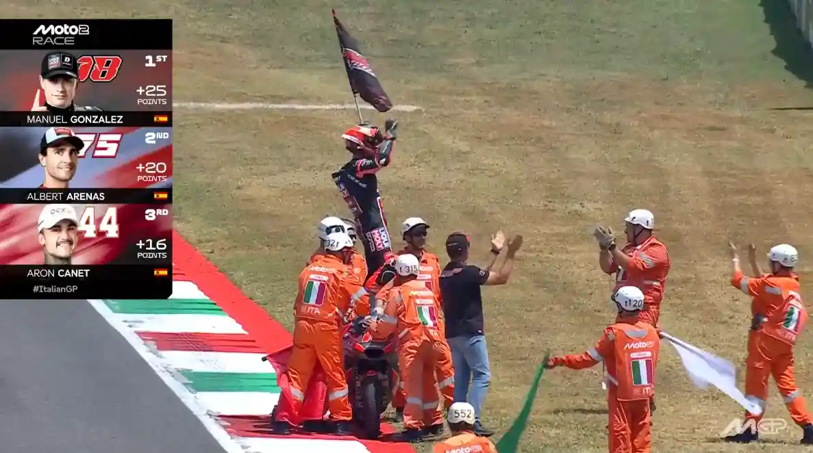 Hasil Race Moto2 Italia 2025: Manuel Gonzalez Menang 1 Hasil Race Moto2 Italia 2025