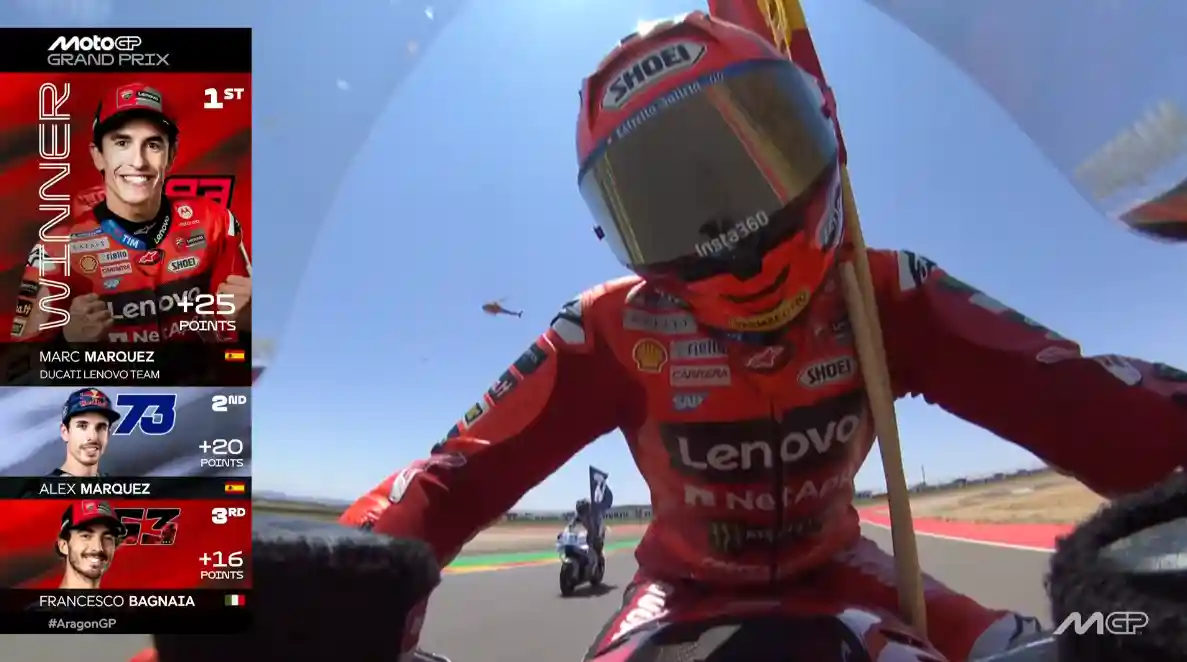 Marc Marquez Sapu Bersih, Akhir Pekan yang Sempurna, Seperti Tahun 2015, Good Job! 1 Hasil Race MotoGP Aragon 2025