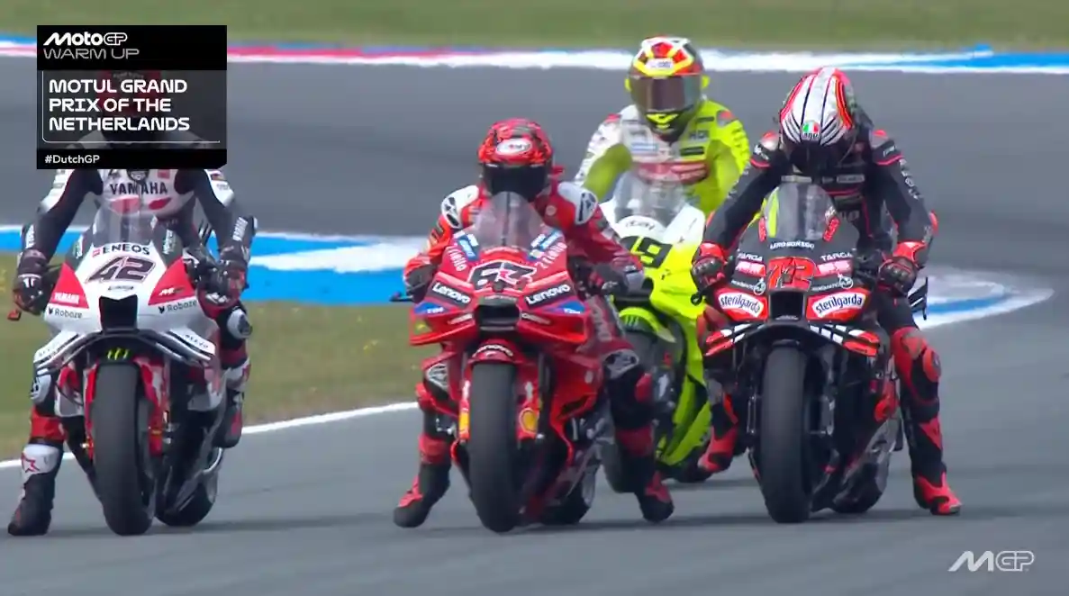 Hasil Warm Up MotoGP Belanda 2025 1 Hasil Warm Up MotoGP Belanda 2025