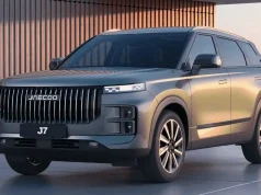 Merek mobil Jaecoo J7 Major