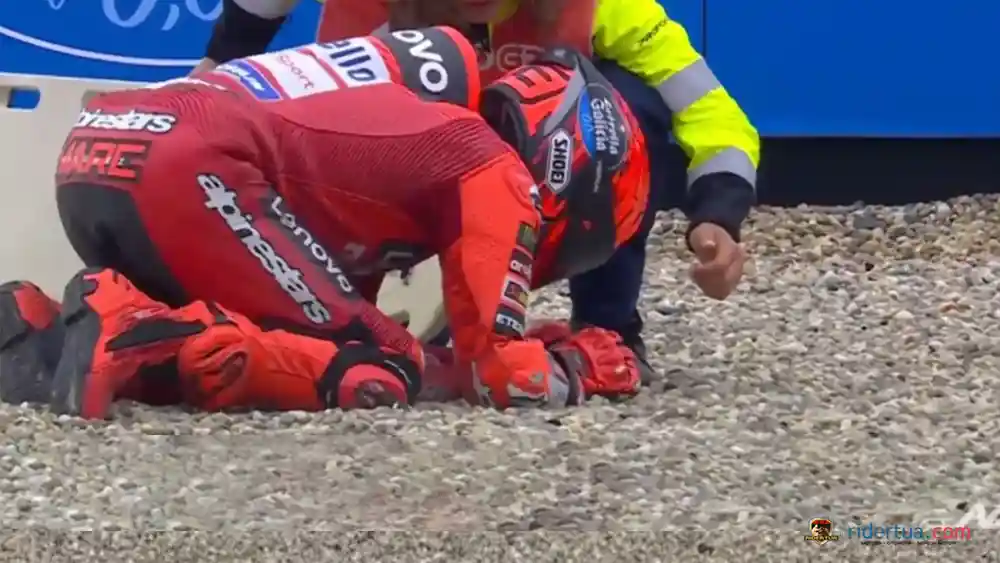 Marc Marquez Sudah Nggak Kuat? Adrenalin Jadi Obat! Tapi Masih Menang Sprint & Race di Assen..Wow! 1 Marc Marquez - Crash