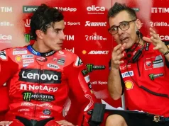 Kepala Kru Marc Marquez Memperingatkan Para Rivalnya: Musim Ini Dia Belum Gas Pol 100 Persen Marco Rigamonti