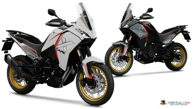 Moto Morini X-Cape 700 Gold Edition Kaki-Kaki Warna Emas! Moto Morini X-Cape 700 Gold Edition Resmi Hadir