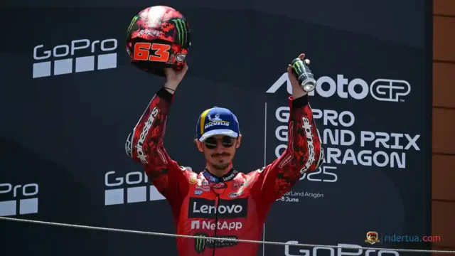 Pecco Bagnaia - MotoGP Aragon 2025, Hasil MotoGP Aragon 2025