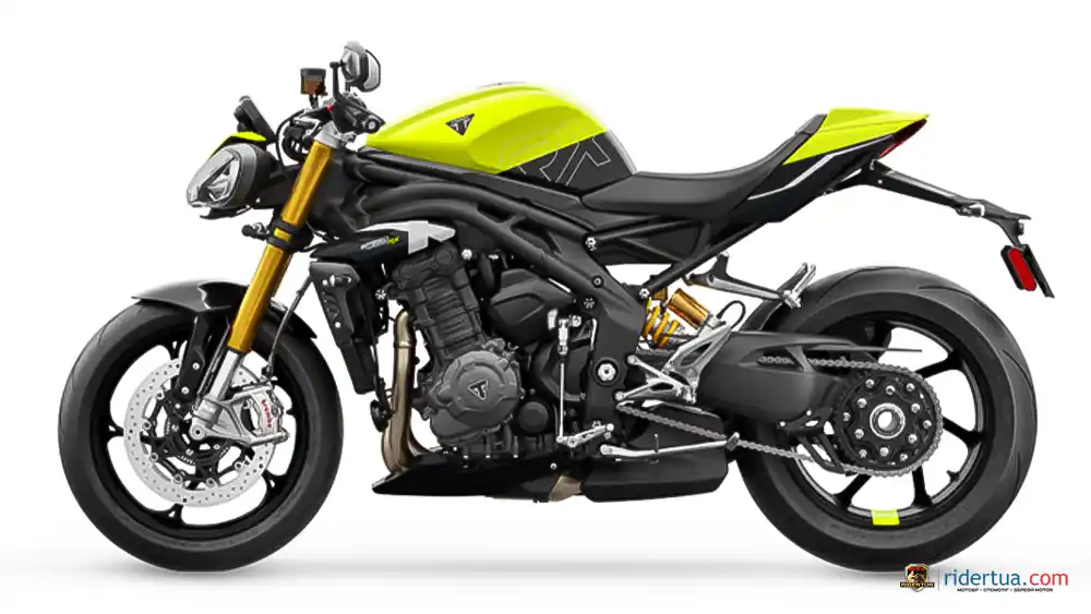 Edisi Terbatas Triumph Speed ​​Triple 1200 RX, Mencolok dengan Warna Kuning