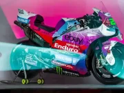 Valentino Rossi Mempersembahkan Livery Spesial MotoGP Italia yang Terinspirasi Penyanyi Cesare Cremonini VR46 Aurora Borealis