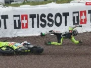 Baju Balap Franco Morbidelli Terbuka Saat Crash di Sachsenring, Dainese Melakukan Investigasi Franco Morbidelli