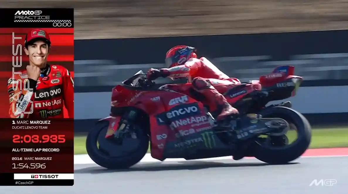 Hasil Practice MotoGP Ceko 2025: Wet..Marc Marquez Tercepat! 1 Hasil Practice MotoGP Ceko 2025