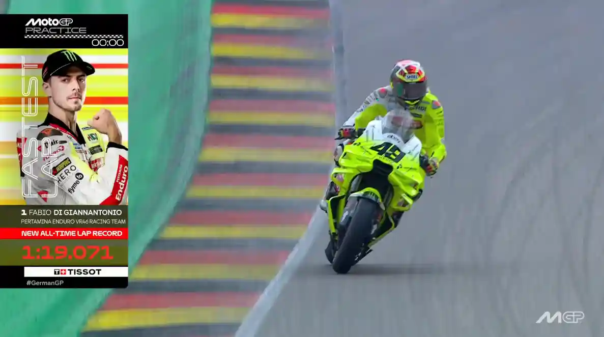 Hasil Practice MotoGP Jerman 2025: Fabio Di Giannantonio Tercepat 1 Hasil Practice MotoGP Jerman 2025