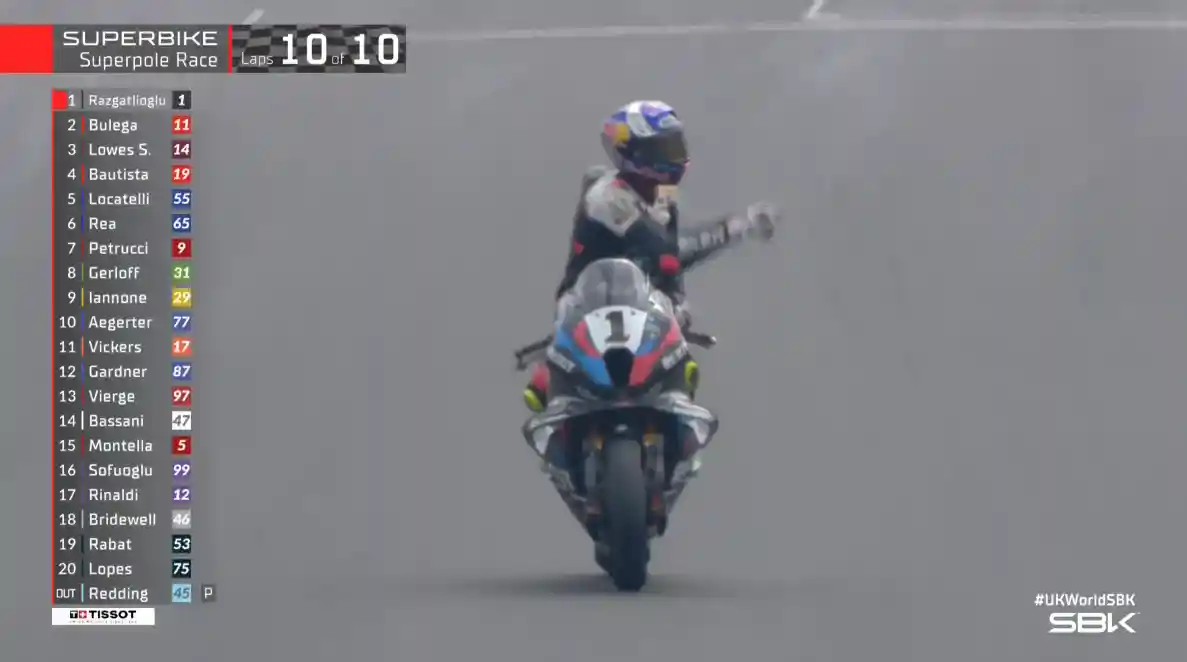 Hasil Superpole Race WSBK Inggris 2025 1 Hasil Superpole Race WSBK Inggris 2025