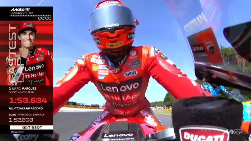 Hasil Warm Up MotoGP Ceko 2025 1 Hasil Warm Up MotoGP Ceko 2025