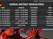 Jadwal MotoGP Jerman 2025