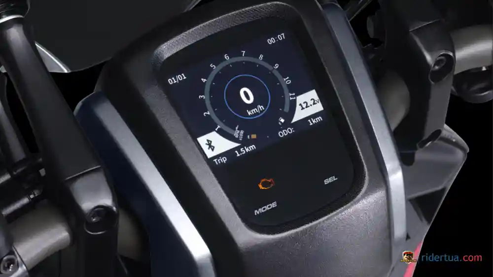 Keeway Gemma 125: Skuter Retro Teknologi Kekinian, Mulai Rp38 Jutaan! 1 Keeway Gemma 125 - Speedometer