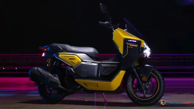 Lawan ADV160? Skutik Letbe Mecha 150 Konsep Futuristis Ada Mesin Hyrbid-nya