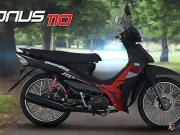 Ada Motor Bebek SYM Bonus 110 Irit 56 KM/L, Harganya Terjangkau!